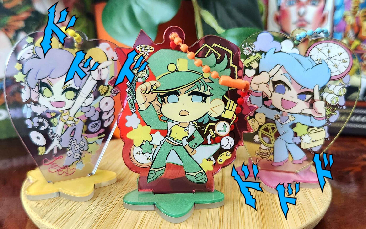 Jojo Keychain Standees