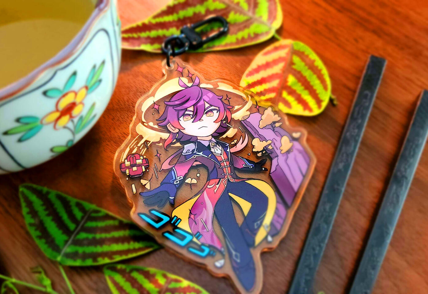 Zhongli Keychain
