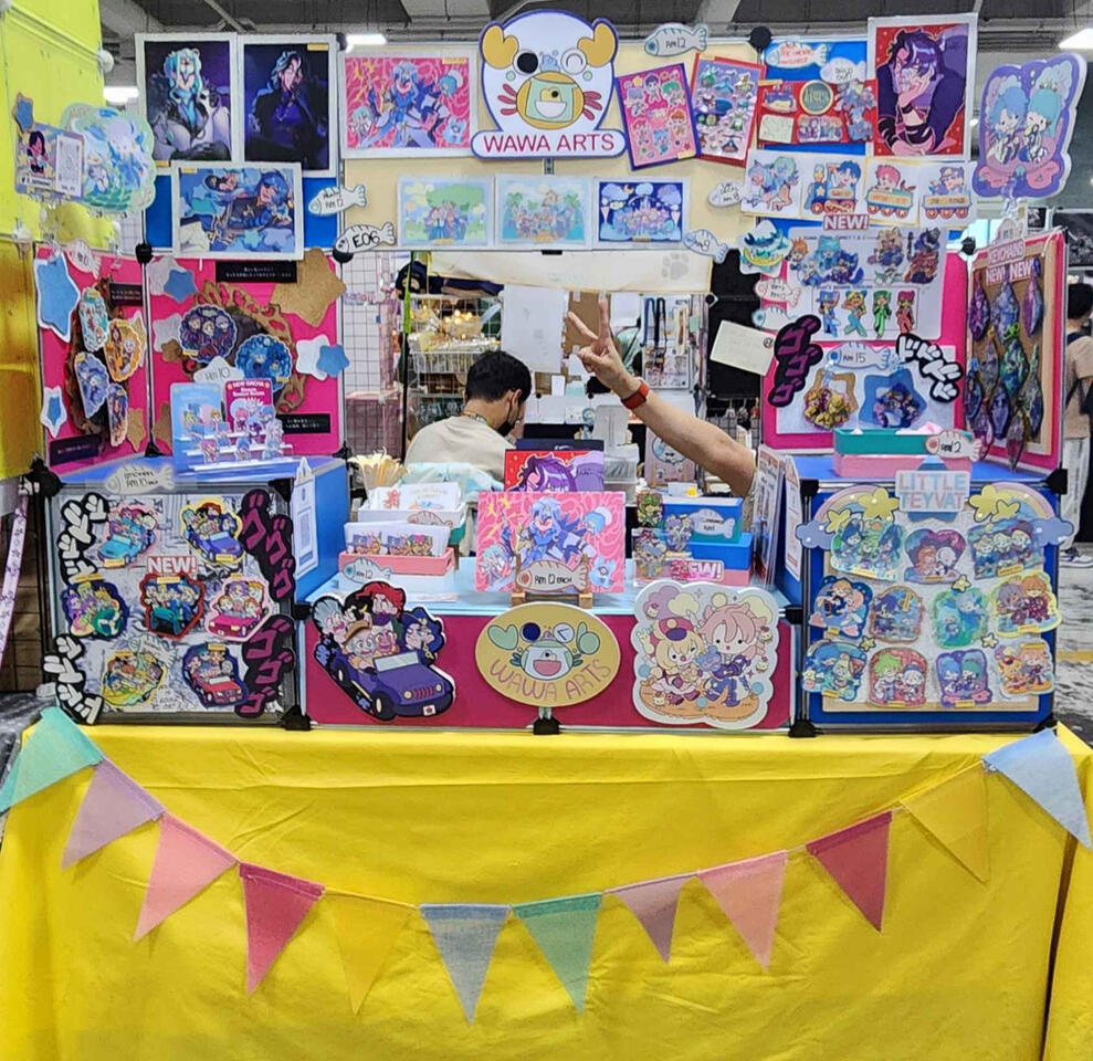 AniManGaki Artist Alley Table