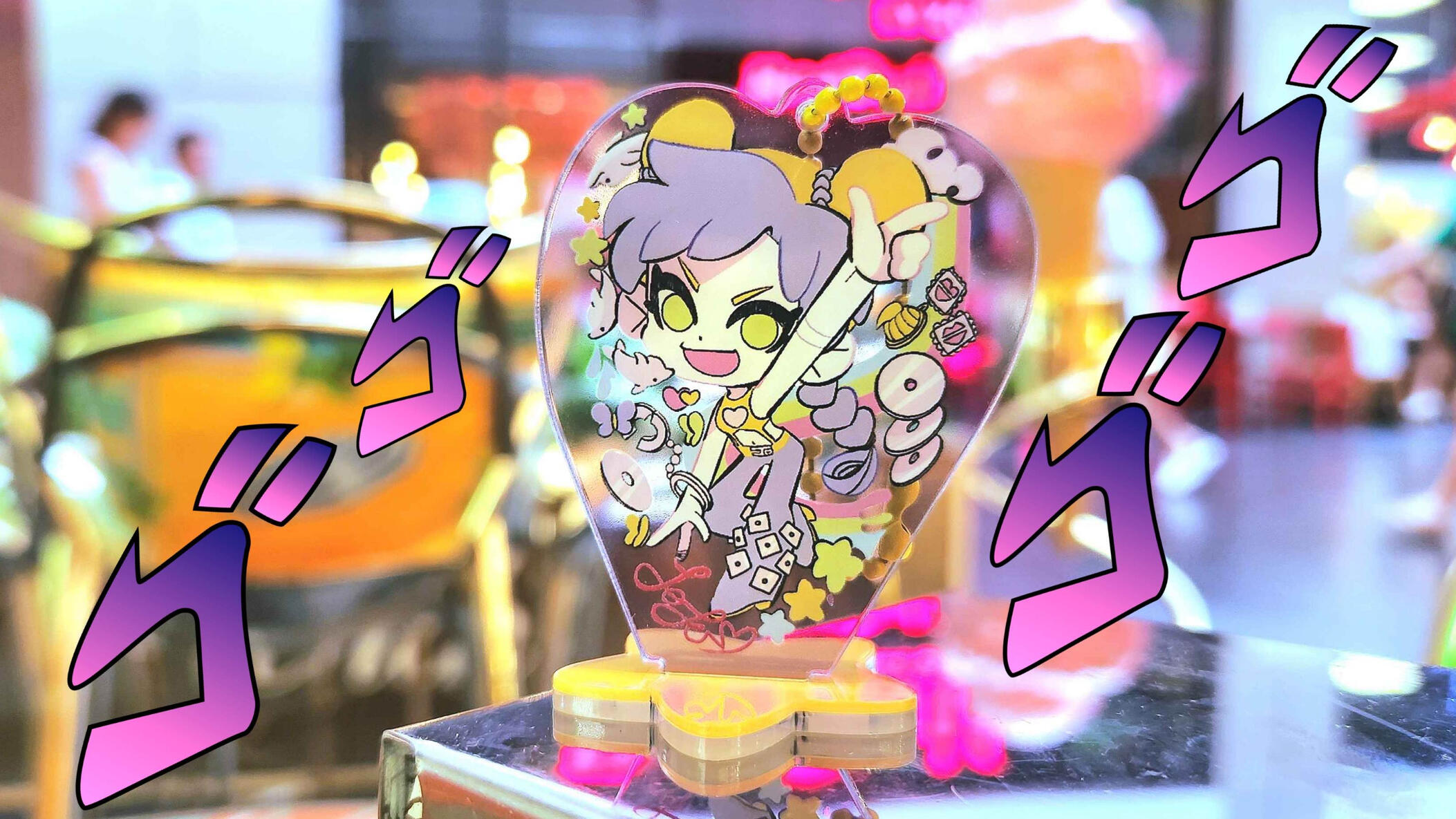 Jolyne Cujo Keychain Standee