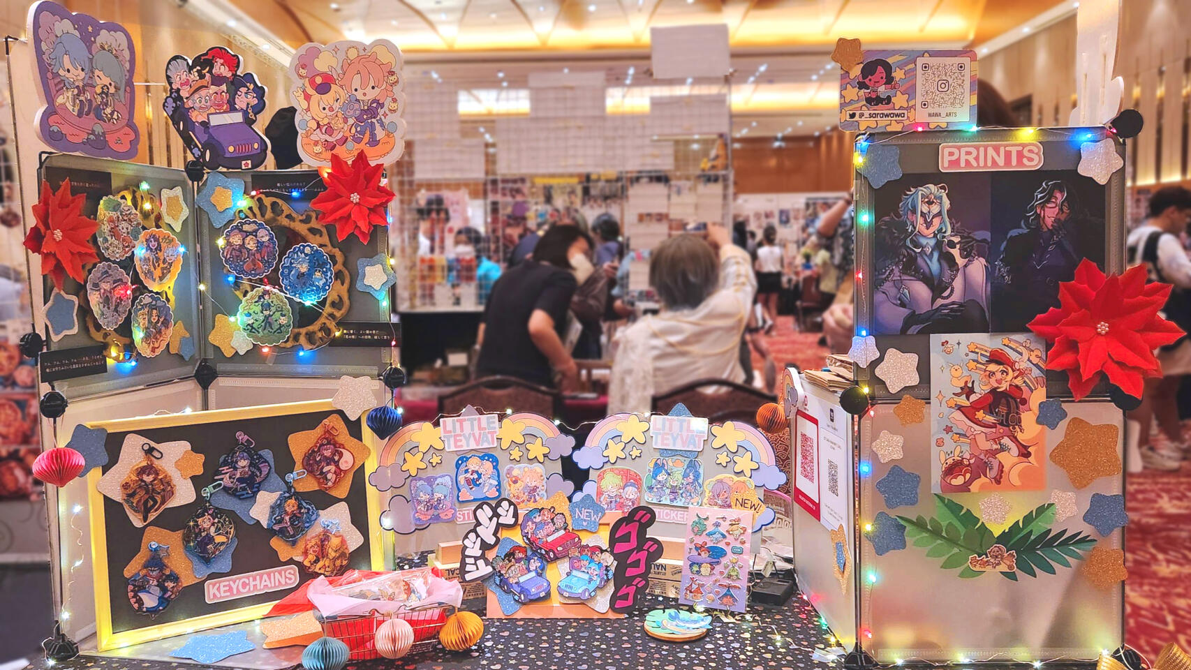 Comic Fiesta 2022 Artist Alley Table