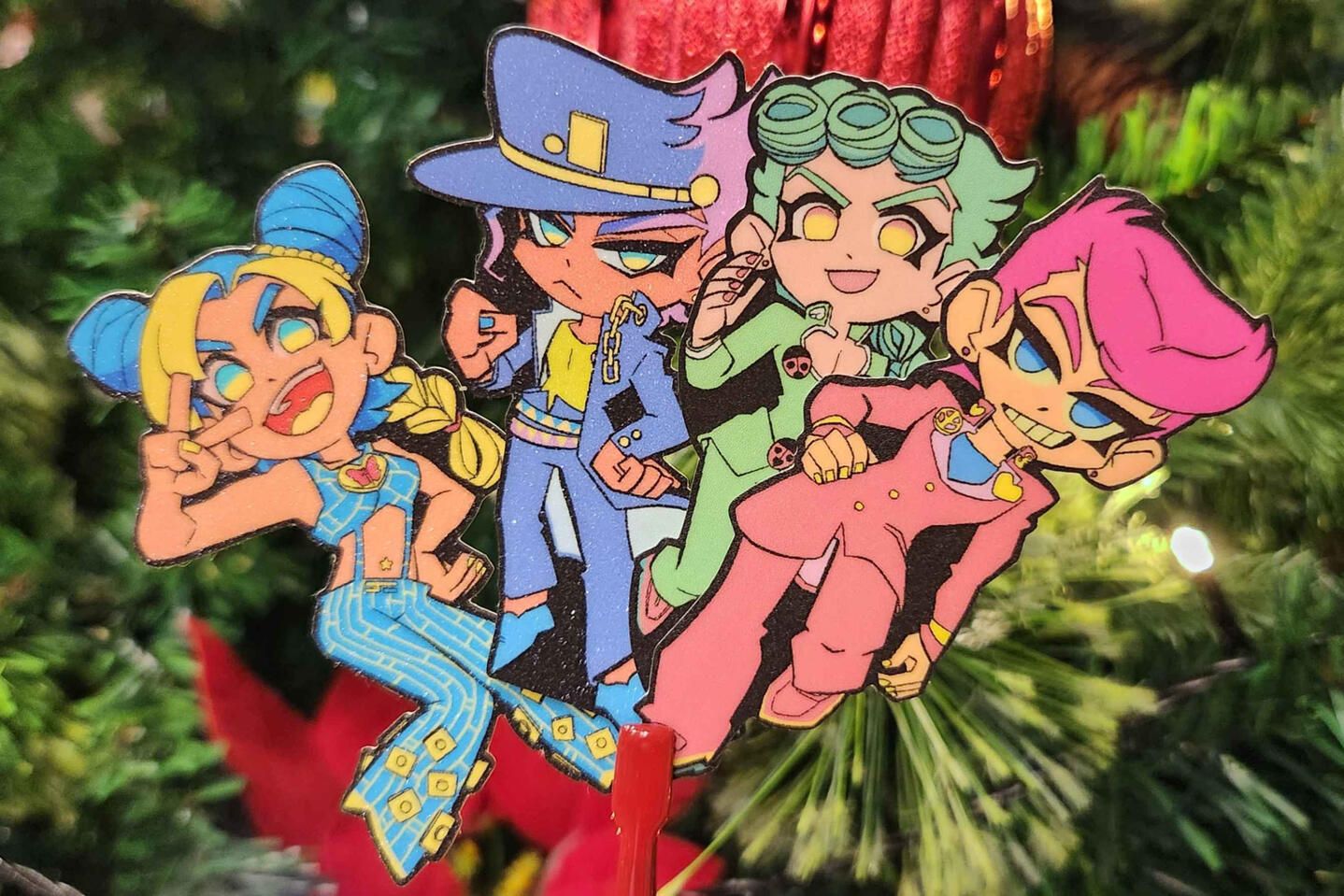 Jojo's Bizarre Colours Sticker Set