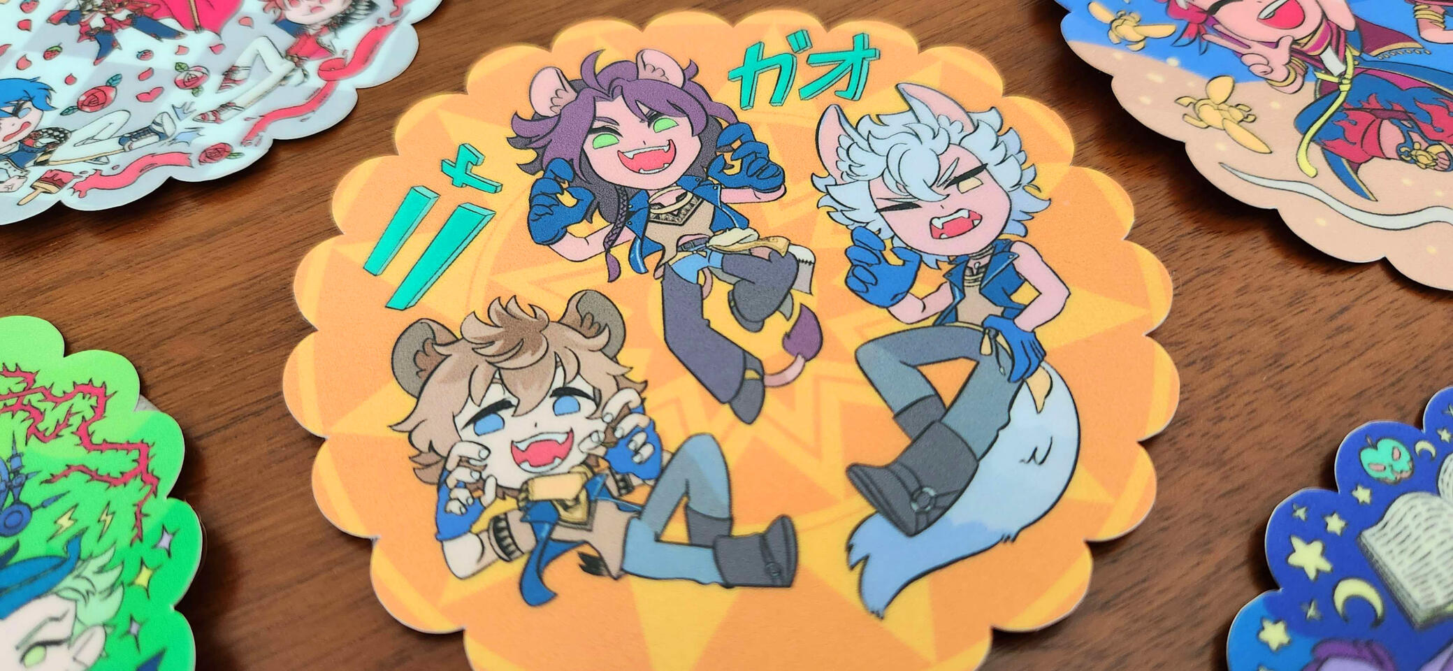 Savanaclaw Dorm Matte Sticker