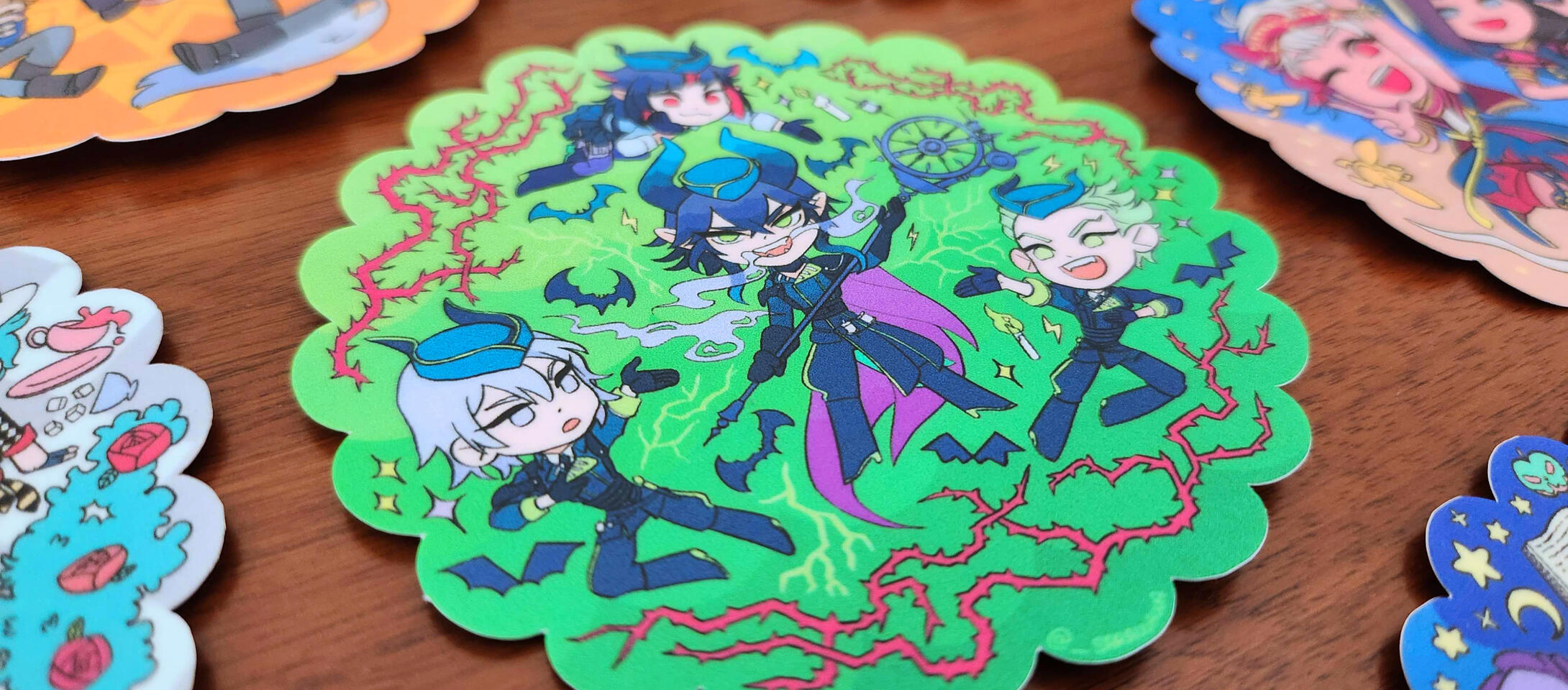 Diasomnia Dorm Matte Sticker