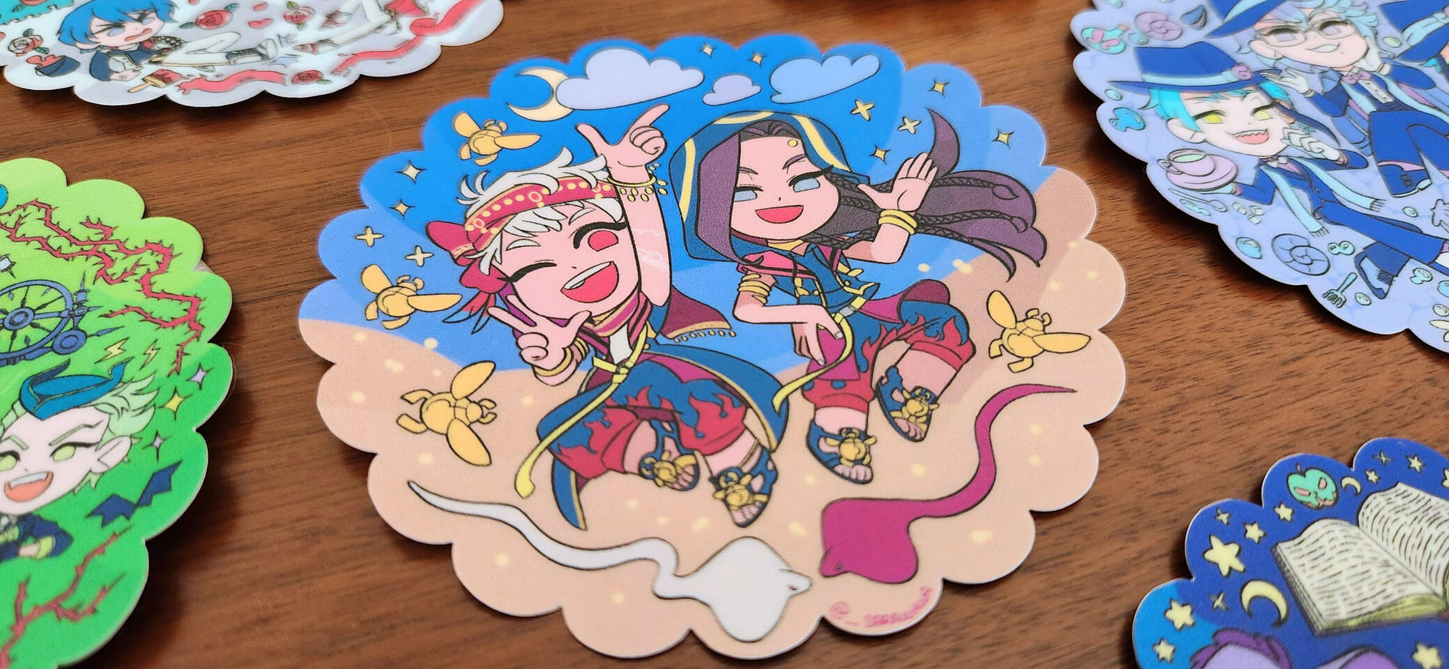 Scarabia Dorm Matte Sticker