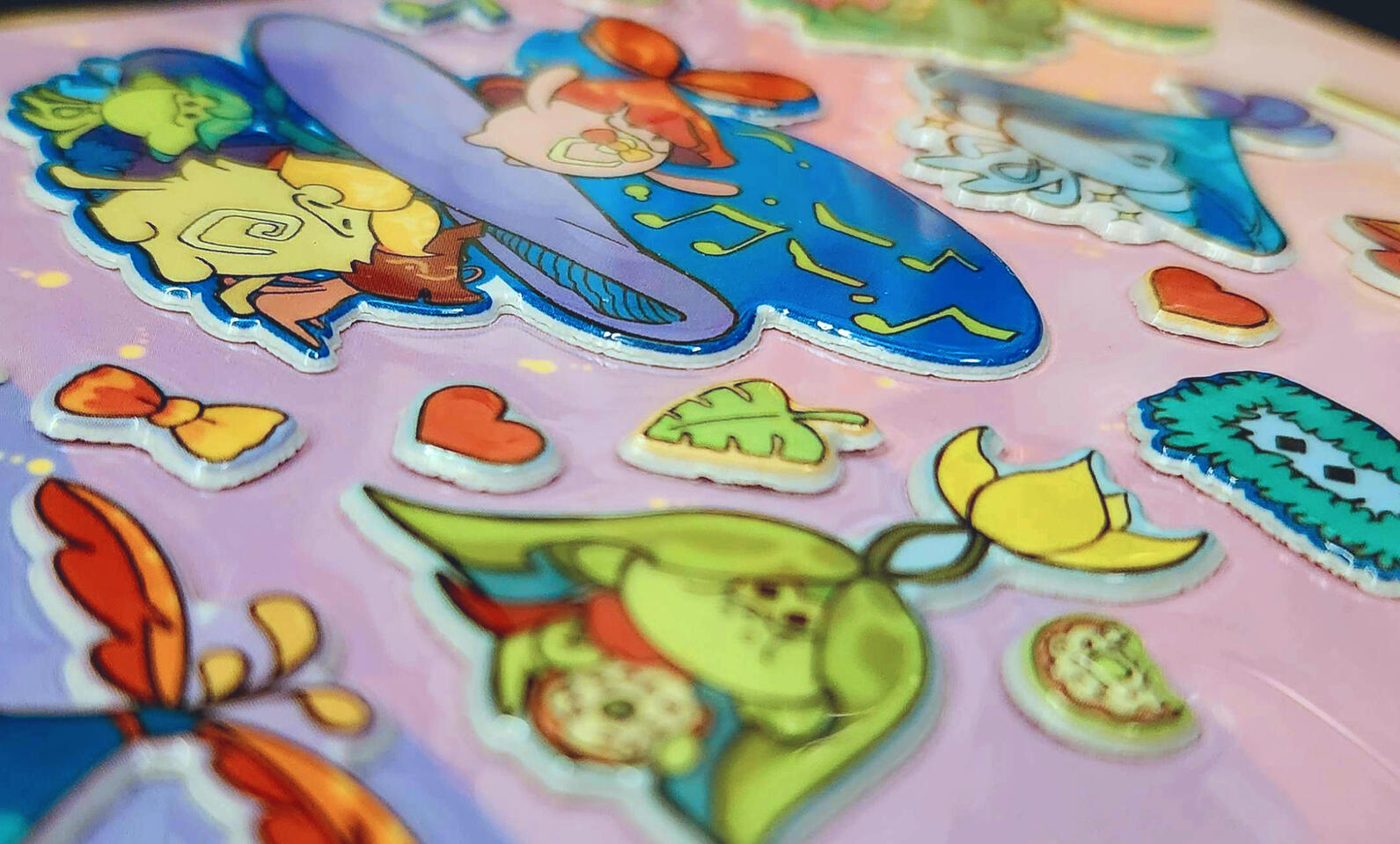 Aranara Sticker Sheet Side