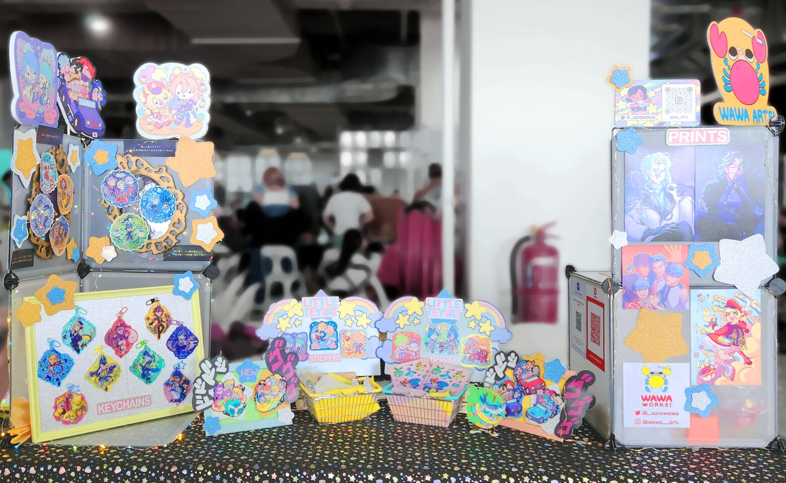 Season4Otaku 2023 Artist Alley Table