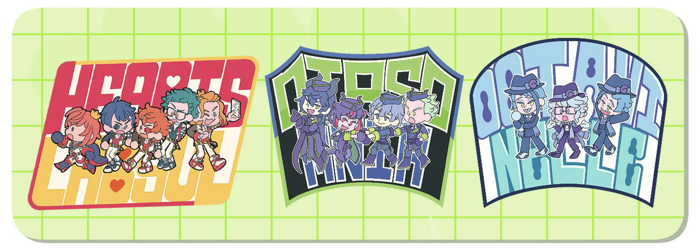Twisted Dorm Varsity Stickers