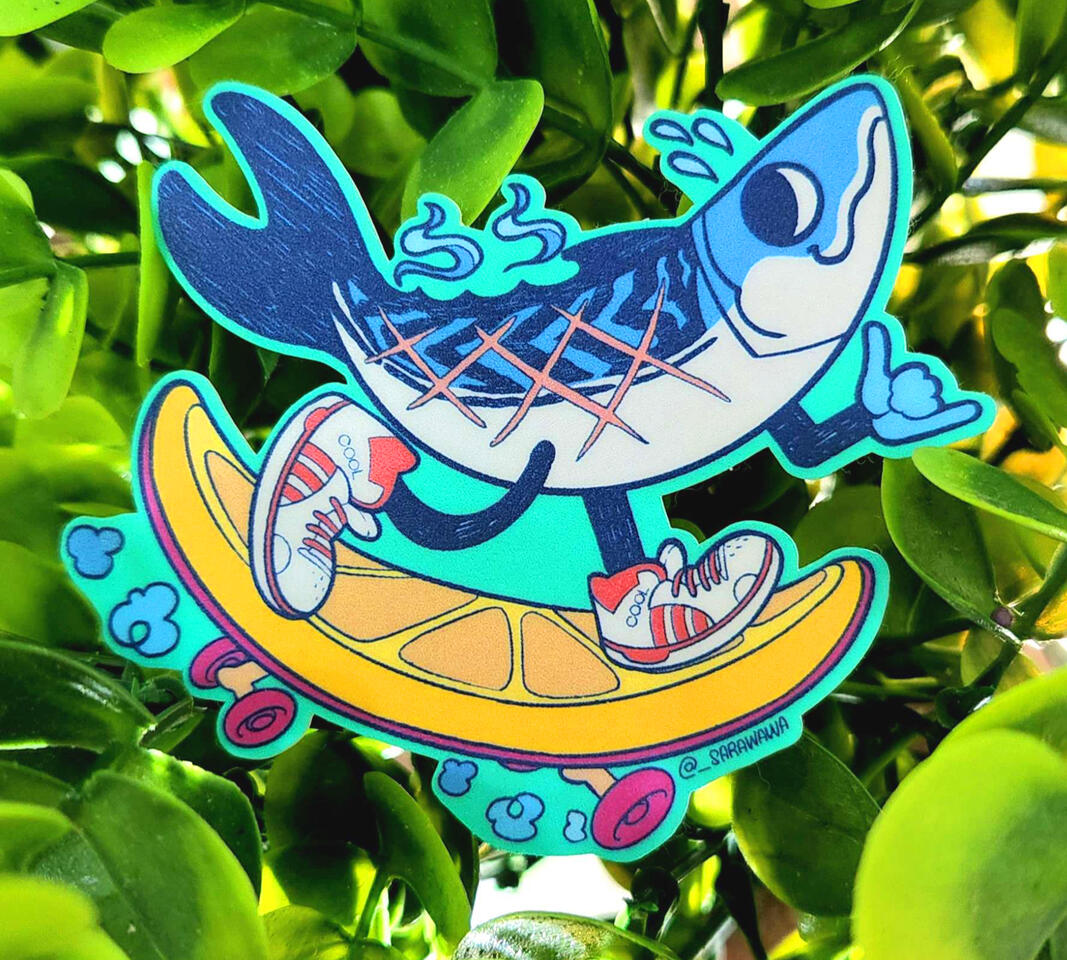 "Original" Saba Skaterboy Sticker