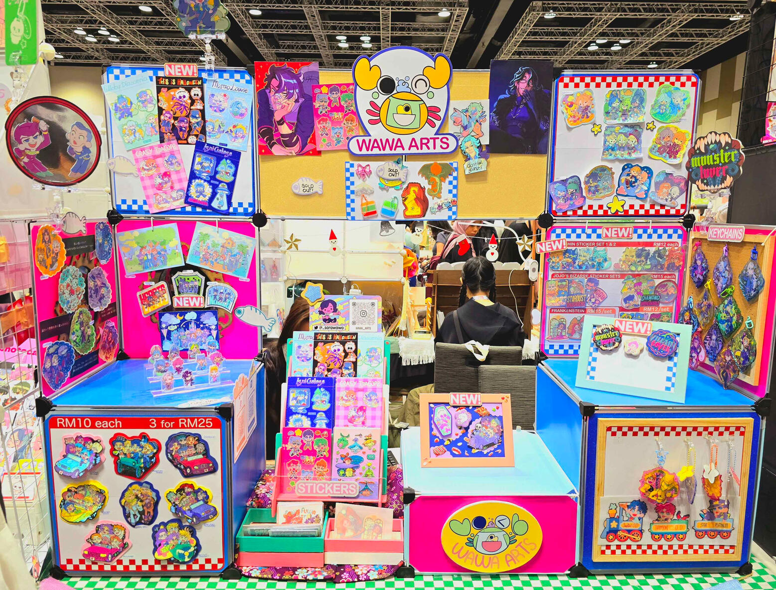 Comic Fiesta Artist Alley Table